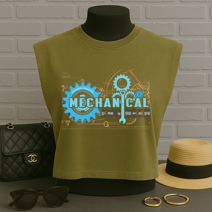 Men Mechanical Engineer For Engineer Student Engineering Garment-Dyed Women's Muscle Tee