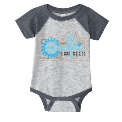 Men Mechanical Engineer For Engineer Student Engineering Infant Baby Jersey Bodysuit