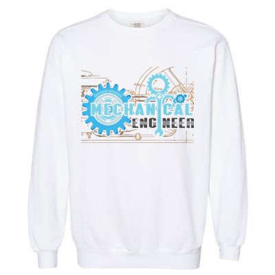 Men Mechanical Engineer For Engineer Student Engineering Garment-Dyed Sweatshirt