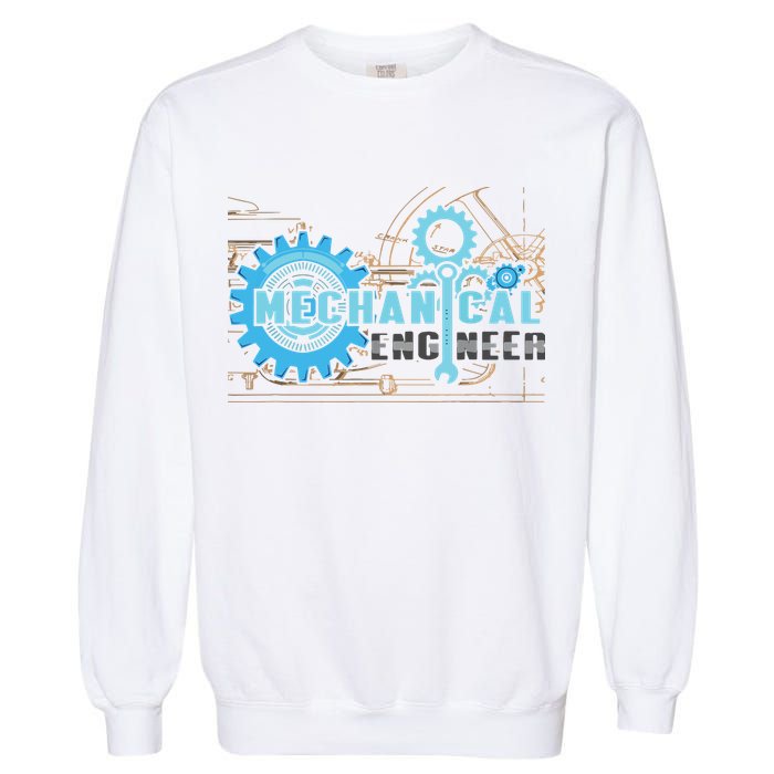 Men Mechanical Engineer For Engineer Student Engineering Garment-Dyed Sweatshirt