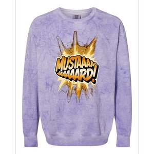 Mustard Mustaaaard! Expression Iconic Hiphop Streetwear Colorblast Crewneck Sweatshirt