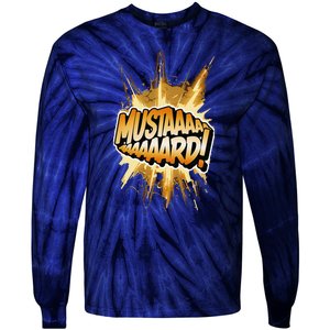 Mustard Mustaaaard! Expression Iconic Hiphop Streetwear Tie-Dye Long Sleeve Shirt