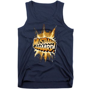 Mustard Mustaaaard! Expression Iconic Hiphop Streetwear Tank Top