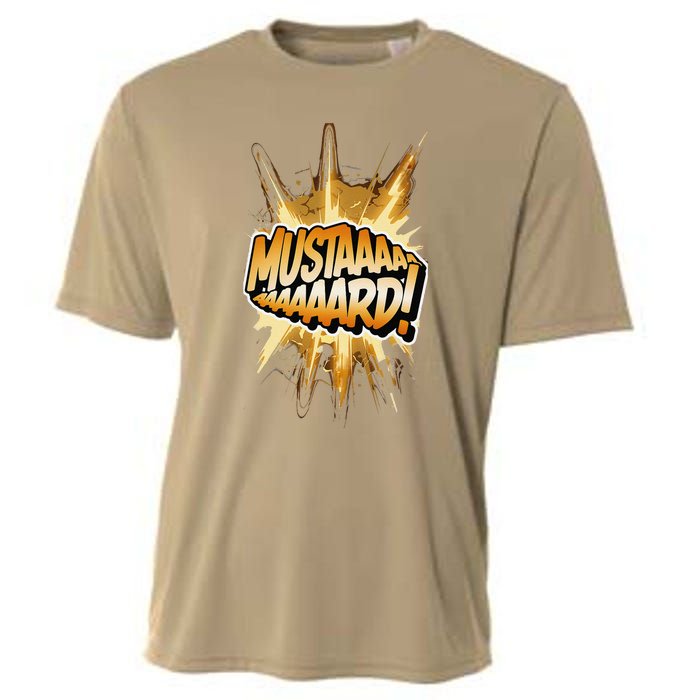 Mustard Mustaaaard! Expression Iconic Hiphop Streetwear Cooling Performance Crew T-Shirt