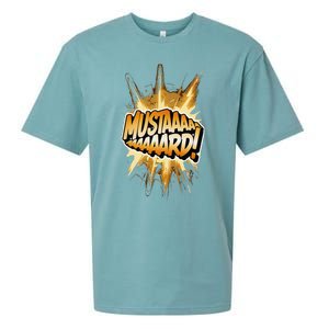 Mustard Mustaaaard! Expression Iconic Hiphop Streetwear Sueded Cloud Jersey T-Shirt