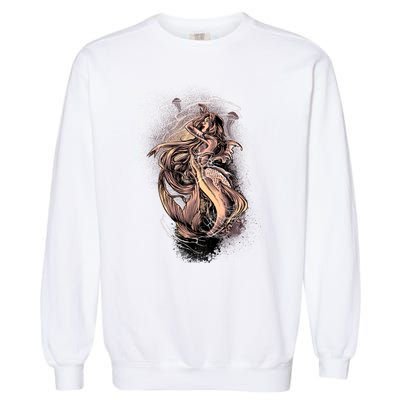 Mermaid Garment-Dyed Sweatshirt