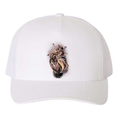 Mermaid Yupoong Adult 5-Panel Trucker Hat