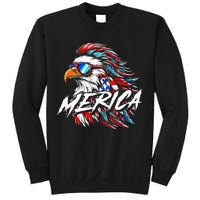 Merica Mullet Eagle Funny 4th Of July Sweatshirt