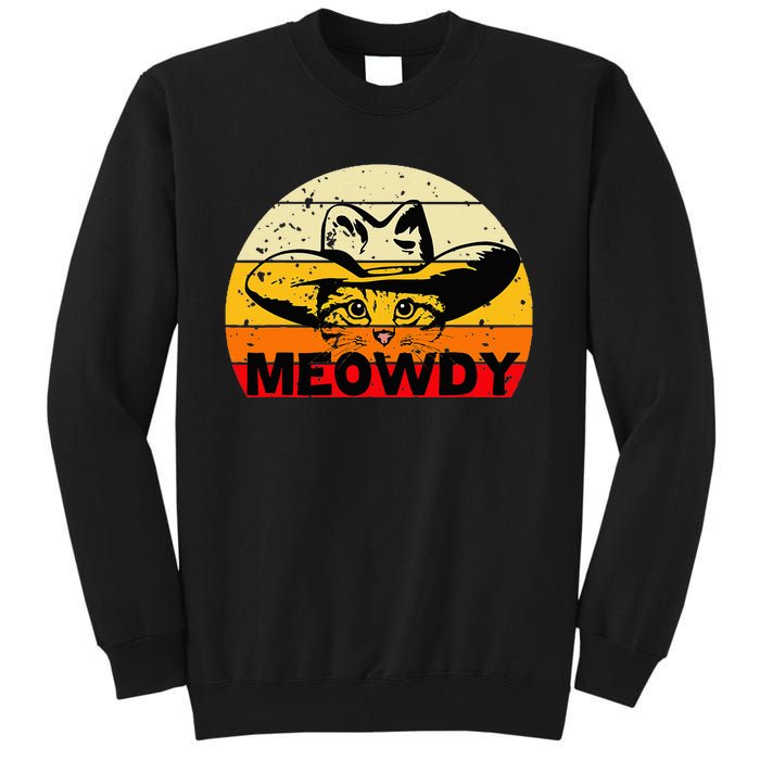 Meowdy Tall Sweatshirt