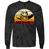 Meowdy Tie-Dye Long Sleeve Shirt