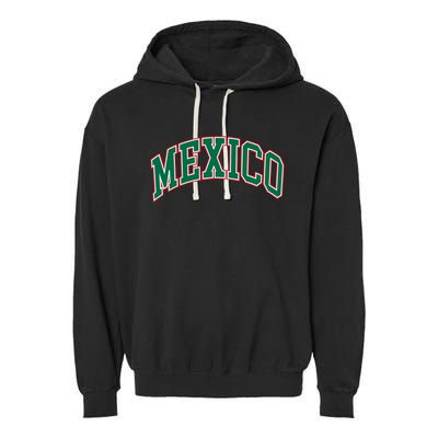 Mexico Garment-Dyed Fleece Hoodie