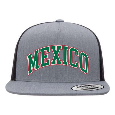 Mexico Flat Bill Trucker Hat