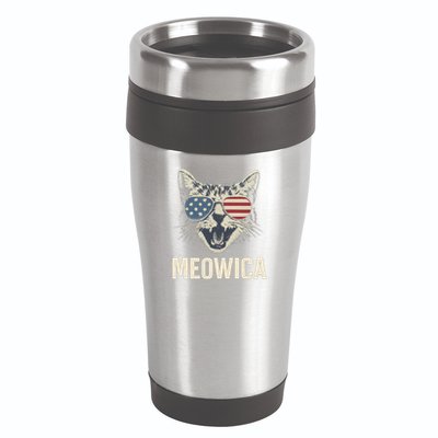 Meowica 16oz Travel Tumbler