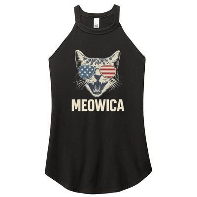Meowica Women's Perfect Tri Rocker Tank