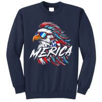 Merica Mullet Eagle Funny 4th Of July Sweatshirt