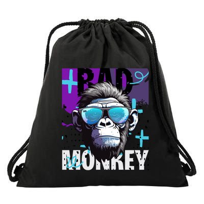 Monkey Madness : Embrace The Playful Spirit Gift Drawstring Bag