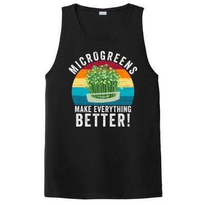 Microgreens Make Everything Better Gardening Urban Farming Superfood Organic PosiCharge Competitor Tank