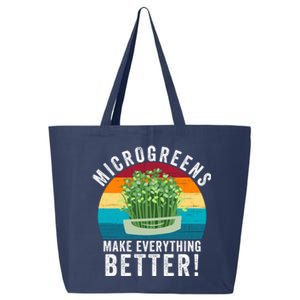 Microgreens Make Everything Better Gardening Urban Farming Superfood Organic 25L Jumbo Tote