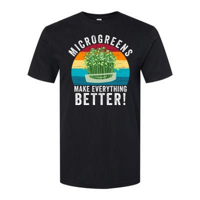 Microgreens Make Everything Better Gardening Urban Farming Superfood Organic Softstyle® CVC T-Shirt