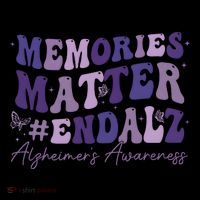 Memories Matter End Alz AlzheimerS Awareness 16 in Basic Backpack