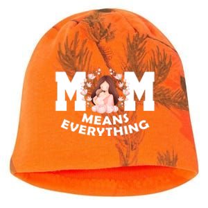 Mom Means Everything Cute Mothers Day Gift Kati - Camo Knit Beanie