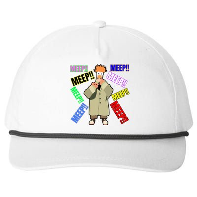 Meep! Snapback Five-Panel Rope Hat