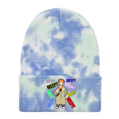 Meep! Tie Dye 12in Knit Beanie