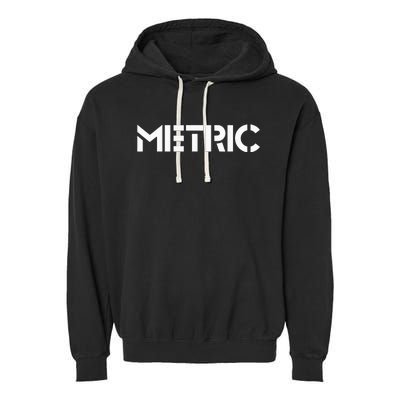 Metric Garment-Dyed Fleece Hoodie