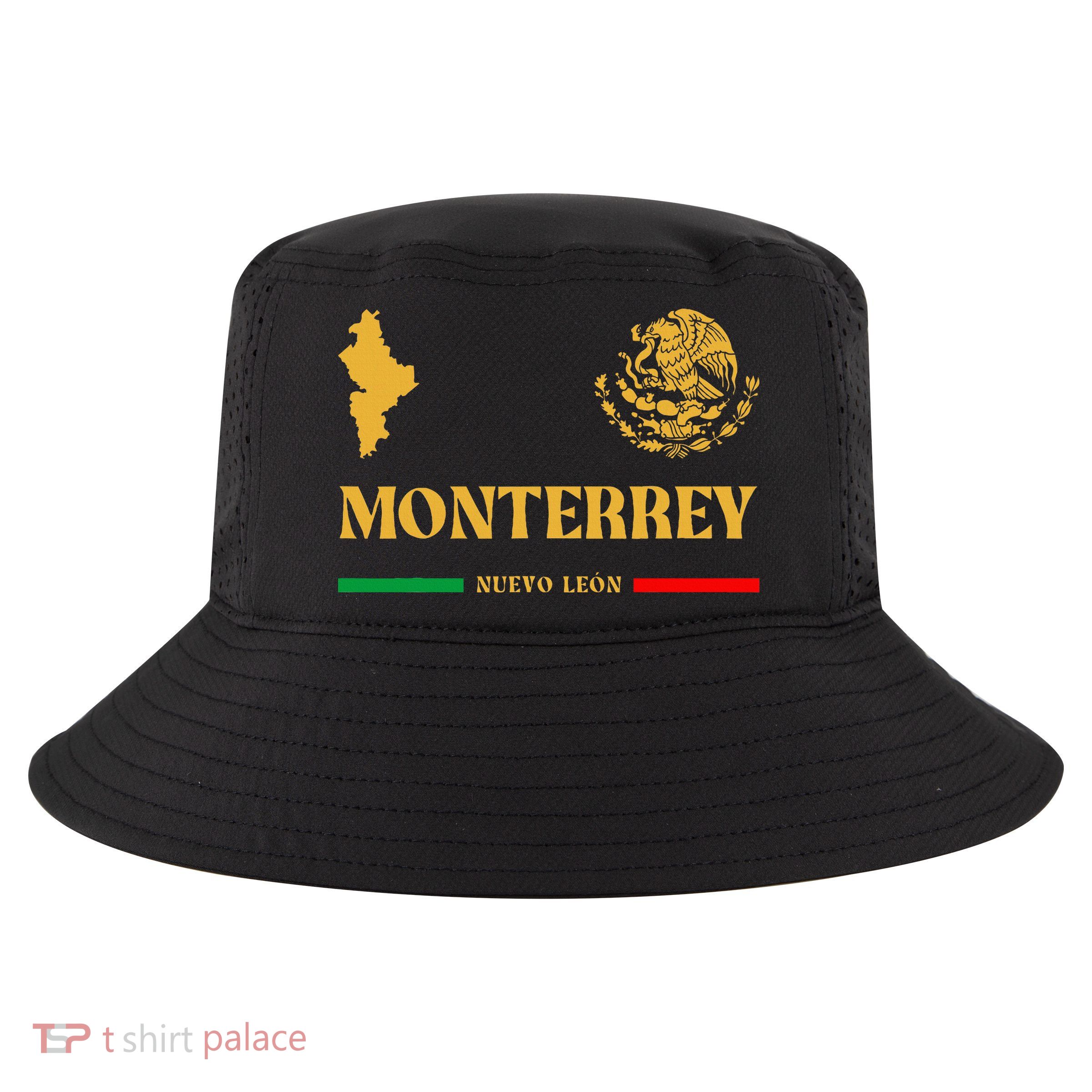 Monterrey Mexico Emblem Monterrey Cool Comfort Performance Bucket Hat