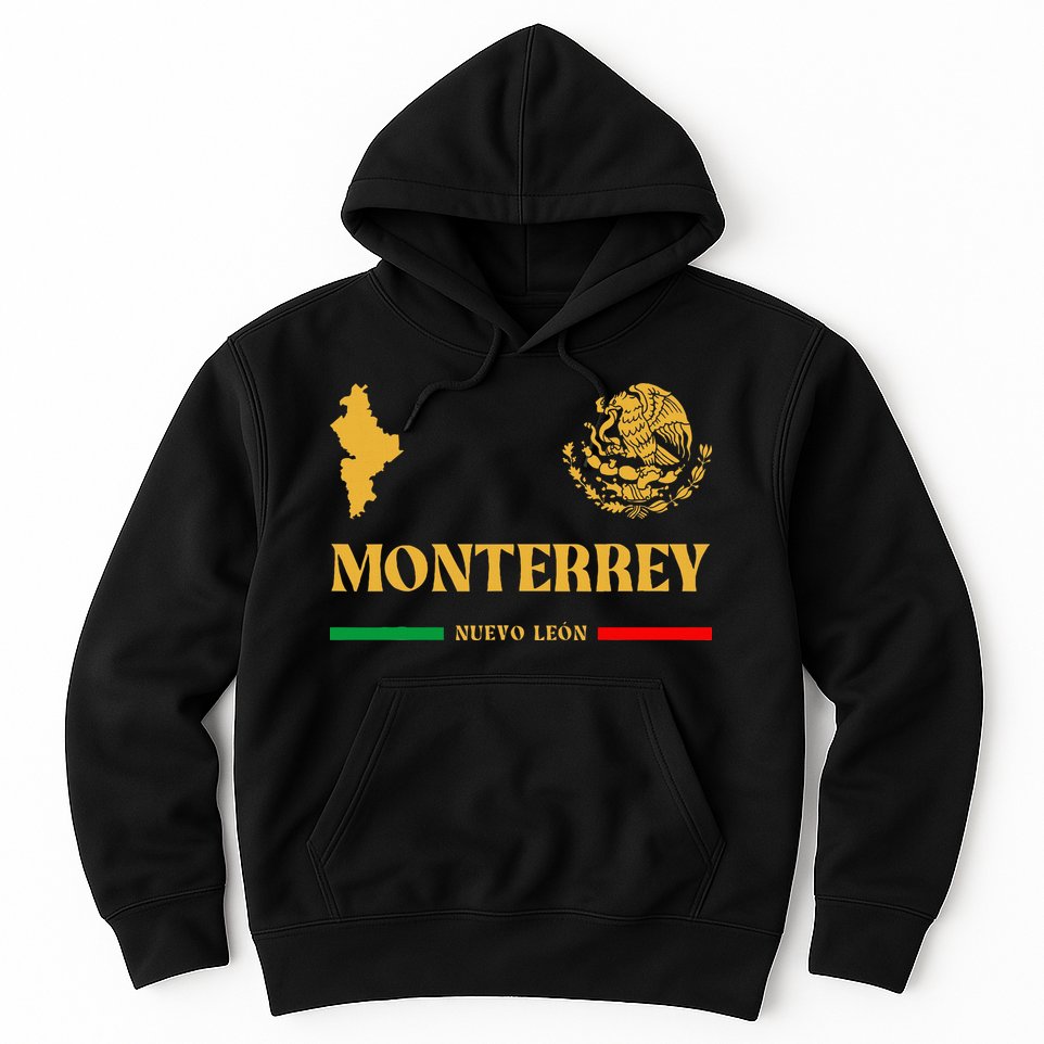 Monterrey Mexico Emblem Monterrey Hoodie