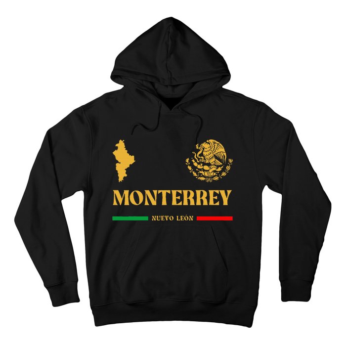 Monterrey Mexico Emblem Monterrey Hoodie