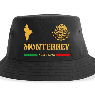 Monterrey Mexico Emblem Monterrey Sustainable Bucket Hat