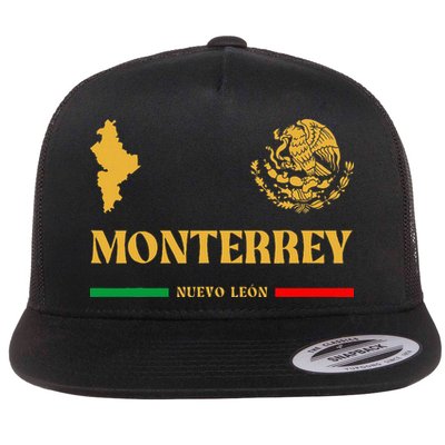 Monterrey Mexico Emblem Monterrey Flatbill Hat