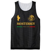 Monterrey Mexico Emblem Monterrey Mesh Reversible Basketball Jersey Tank