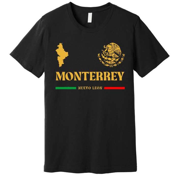 Monterrey Mexico Emblem Monterrey Premium T-Shirt