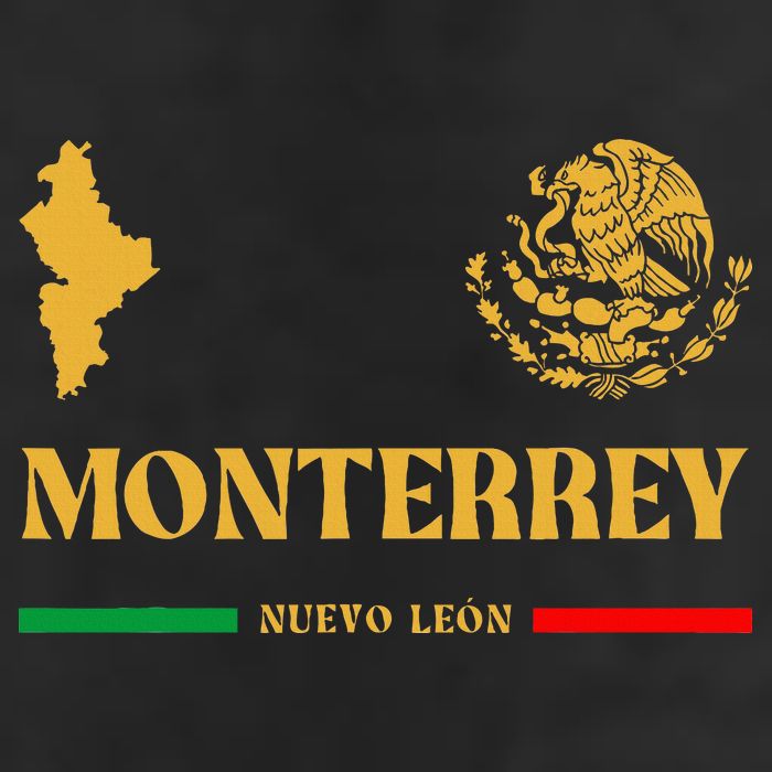 Monterrey Mexico Emblem Monterrey 25L Jumbo Tote