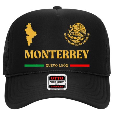 Monterrey Mexico Emblem Monterrey Trucker Hat