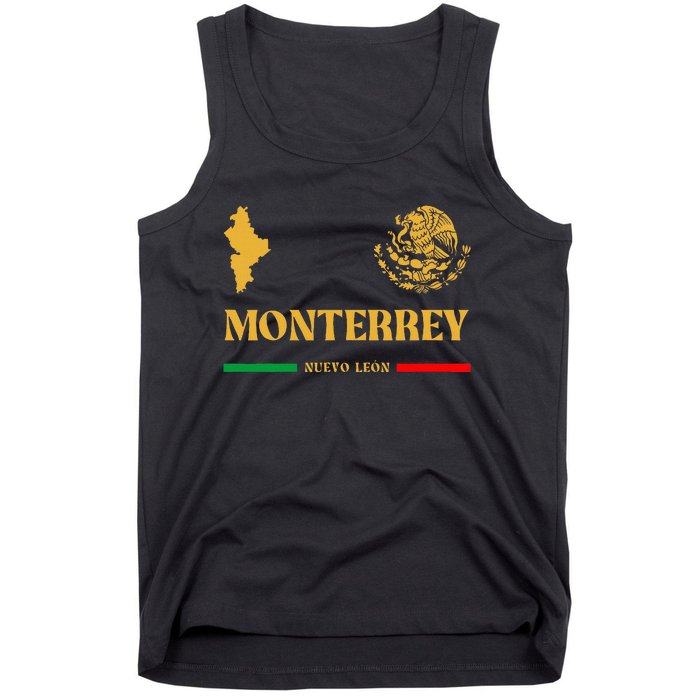 Monterrey Mexico Emblem Monterrey Tank Top