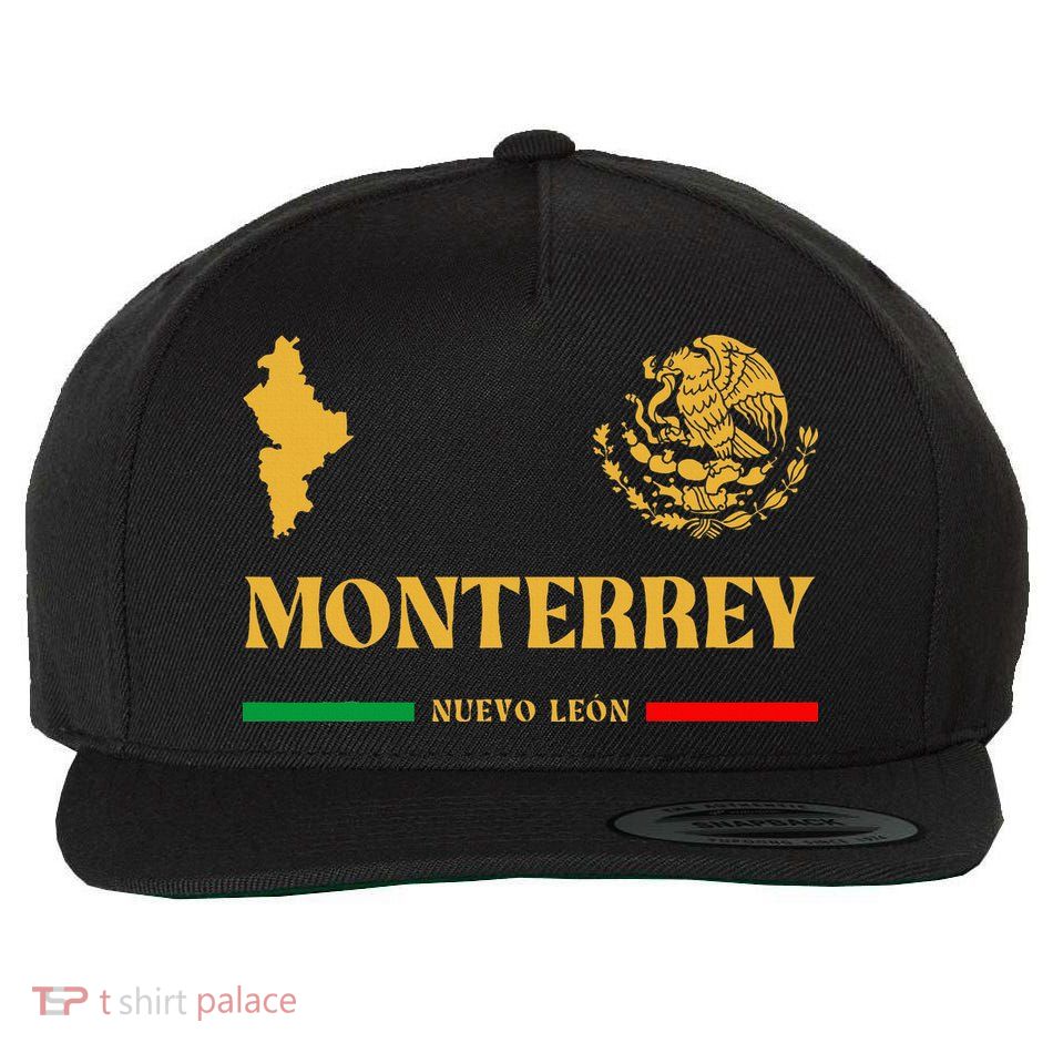 Monterrey Mexico Emblem Monterrey Wool Snapback Cap