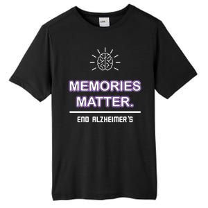 Memories Matter End Alzheimer's Tall Fusion ChromaSoft Performance T-Shirt