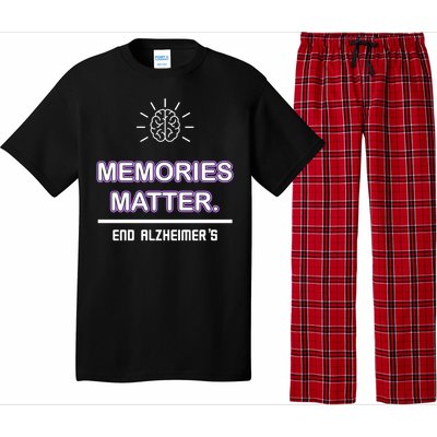 Memories Matter End Alzheimer's Pajama Set