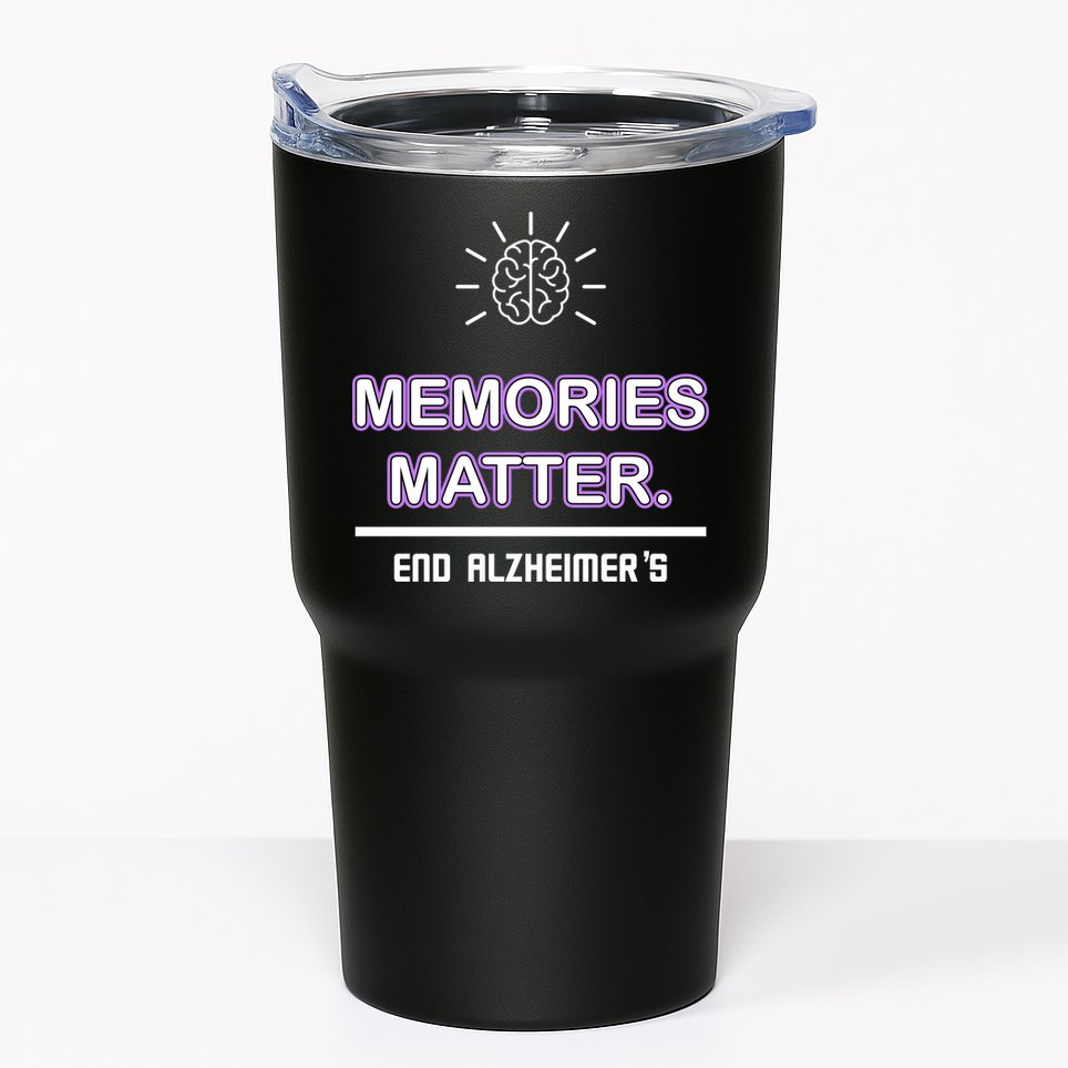 Memories Matter End Alzheimer's Tumbler