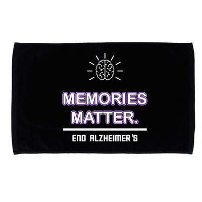 Memories Matter End Alzheimer's Microfiber Hand Towel