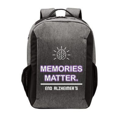 Memories Matter End Alzheimer's Vector Backpack