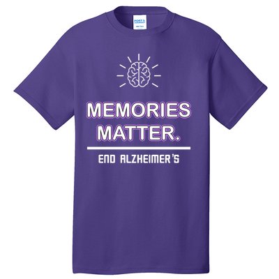 Memories Matter End Alzheimer's Tall T-Shirt