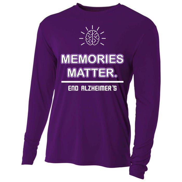 Memories Matter End Alzheimer's Cooling Performance Long Sleeve Crew