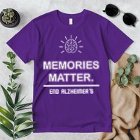 Memories Matter End Alzheimer's Premium T-Shirt