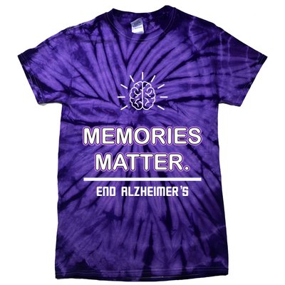 Memories Matter End Alzheimer's Tie-Dye T-Shirt