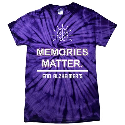 Memories Matter End Alzheimer's Tie-Dye T-Shirt