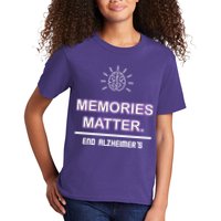 Memories Matter End Alzheimer's Kids T-Shirt